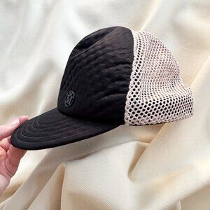 Maison Michel Quilted/Mesh Combo Baseball Hat